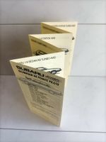 Brochure Catalogue Tarif Subaru 1985 (Suisse)