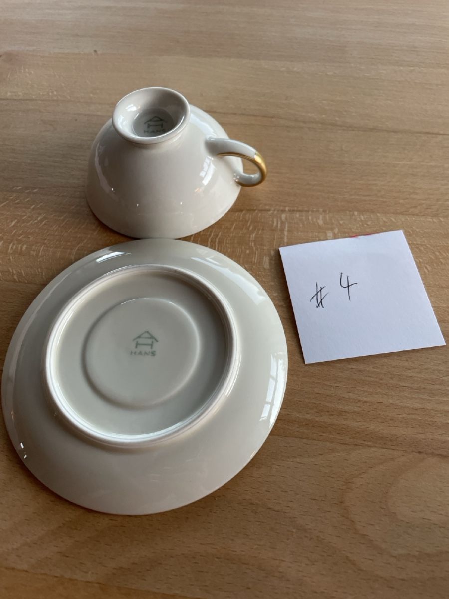 Tazze: Espressotasse mit Untertasse  – Usato da Seltisberg venduto da Erdbi 1