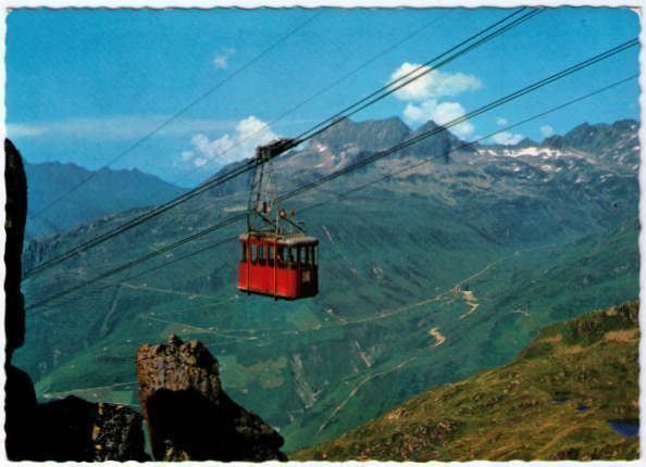 Cartoline postali: Andermatt - Luftseilbahn Gemstock – Usato da Binningen venduto da Mountainrider