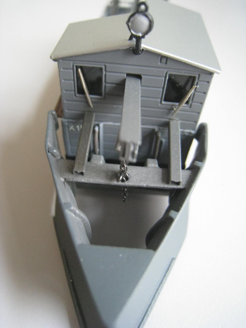 Friho Modellini di ferrovie: Friho M O B  X 151, grau, Schneepflug ab 1945, Messingmodel – Usato da Buchs ZH venduto da swiss-train 3