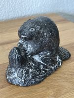 Vintage Biber Figur „A Wolf Original“ Hand Made in Canada