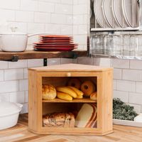 Praktischer Brotschrank aus Holz, NEU!!!