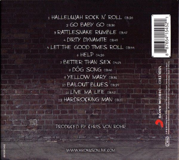 CD: Krokus – Dirty Dynamite - Vergriffene Digipak - b – Usato da Brittnau venduto da Zibu 1