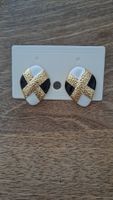 boucles d'oreilles vintage pour oreilles percées