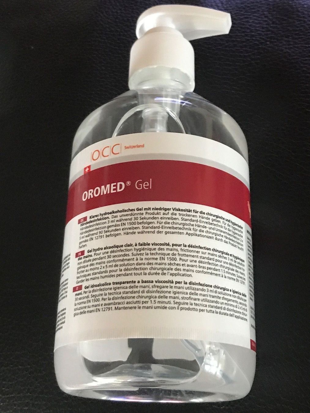 Prodotti per la cura medica: 500 ml pflegendes Desinfektionsgel – Nuovo e nell'imballaggio originale da Muttenz venduto da Susanne81002