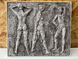 Relief / Aktszene von HANS MÜNGER 1991     (ID Skul309)