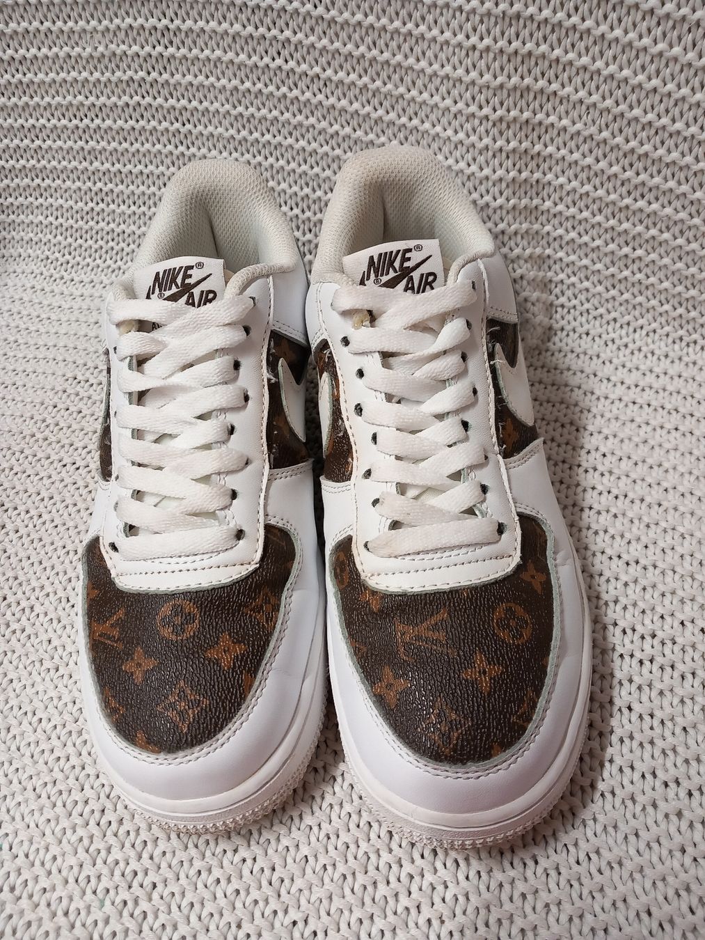 Nike Scarpe da uomo: NIKE Air Force 1 Custom Louis Vuitton Gr.38 – Usato da Merligen venduto da muss_haben 1