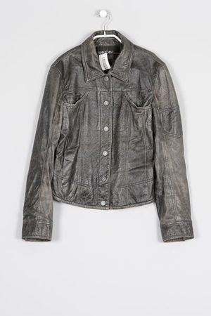 Marc Cain Lederjacke Gr. N2 / 36