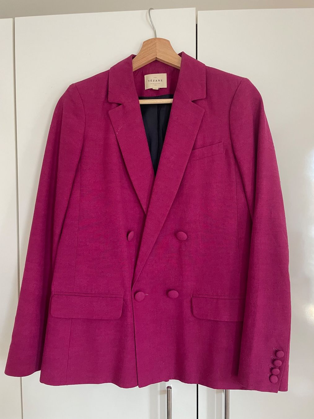 Sezane Giacche: Sézane Blazer Christie Plum – Usato da Zürich venduto da viv_5tdr 1