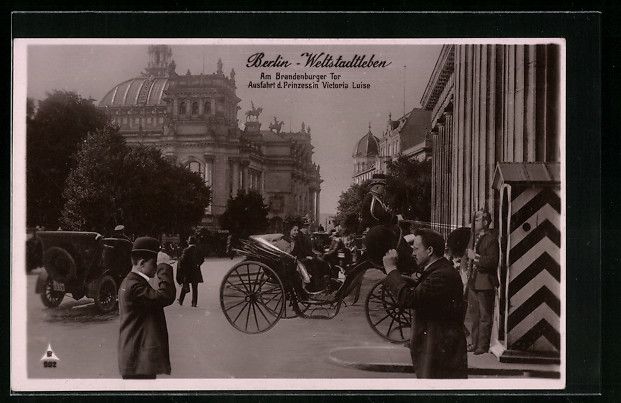 Ansichtskarten: Berlin, Weltstadtleben, Ausfahrt der Pri – Gebraucht aus Berlin von bartko-reher
