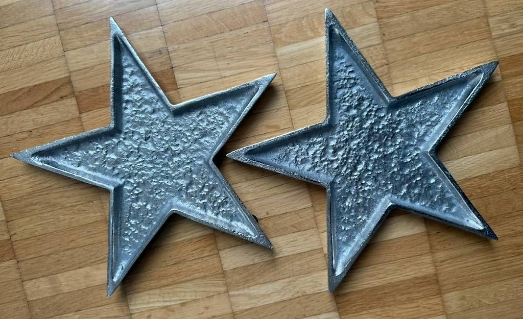 Tutte le decorazioni: 2 Stern-Schalen, 30 cm, neu  – Usato da Wetzikon ZH venduto da cutura 2
