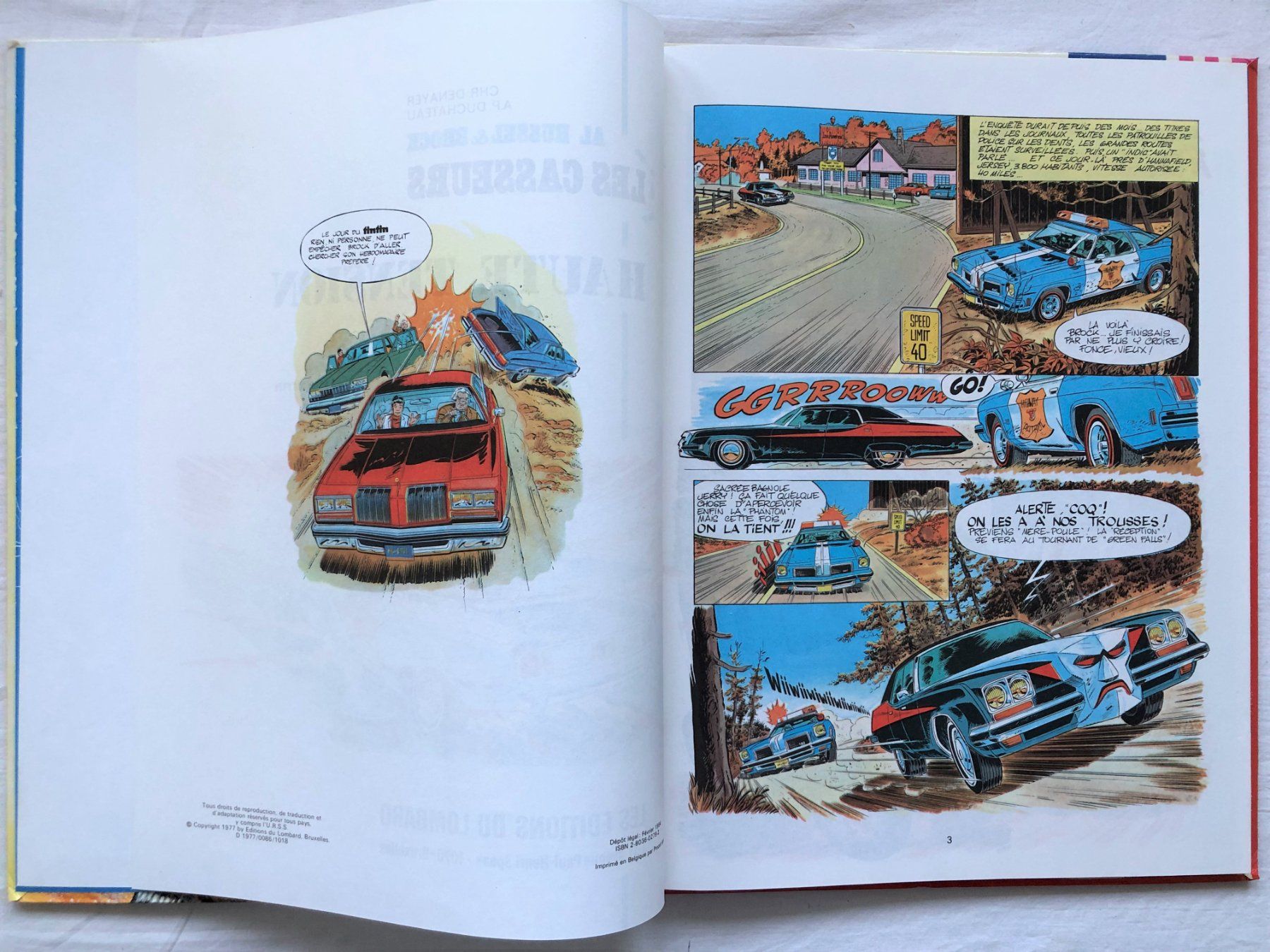 Fumetti: LES CASSEURS - 1 - Haute Tension – Usato da Schaffhausen venduto da durruti 2