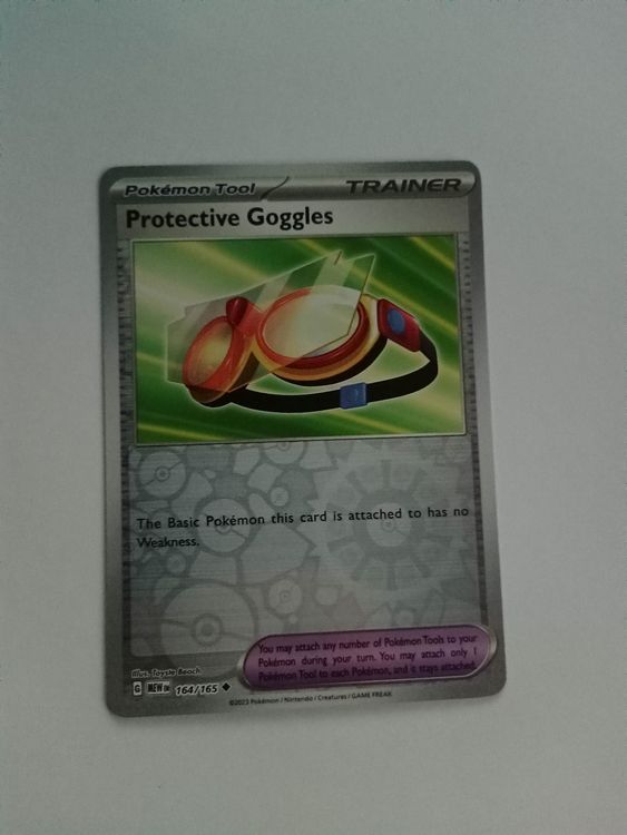 Protective Goggles REVERSE HOLO Pokemon 151 Mew Kaufen auf Ricardo