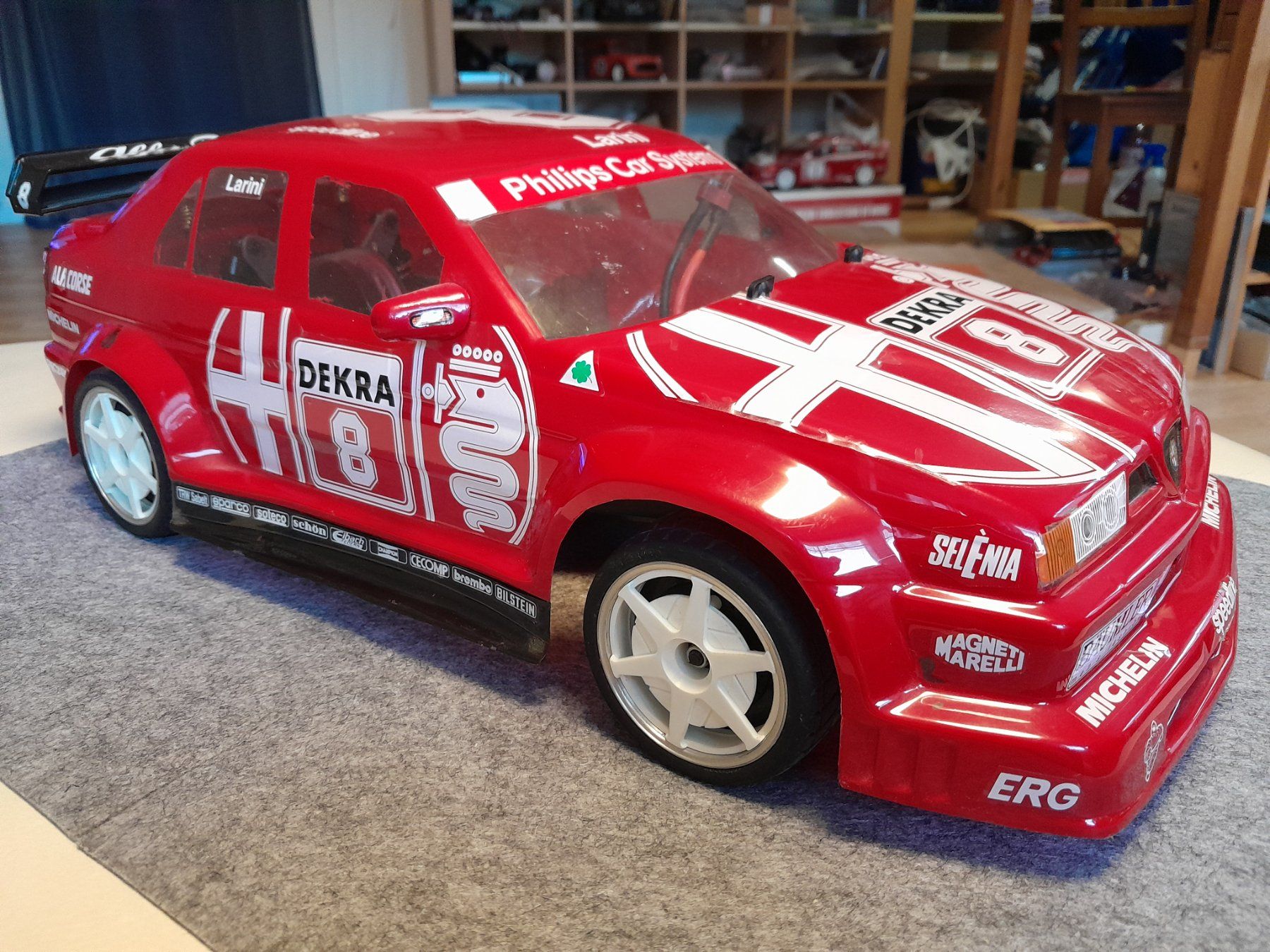 Kyosho RC Modellbau: KYOSHO SUPERTEN 1:9 ALFA 155 – Gebraucht aus Ebnat-Kappel von MAZUKITURB0 2