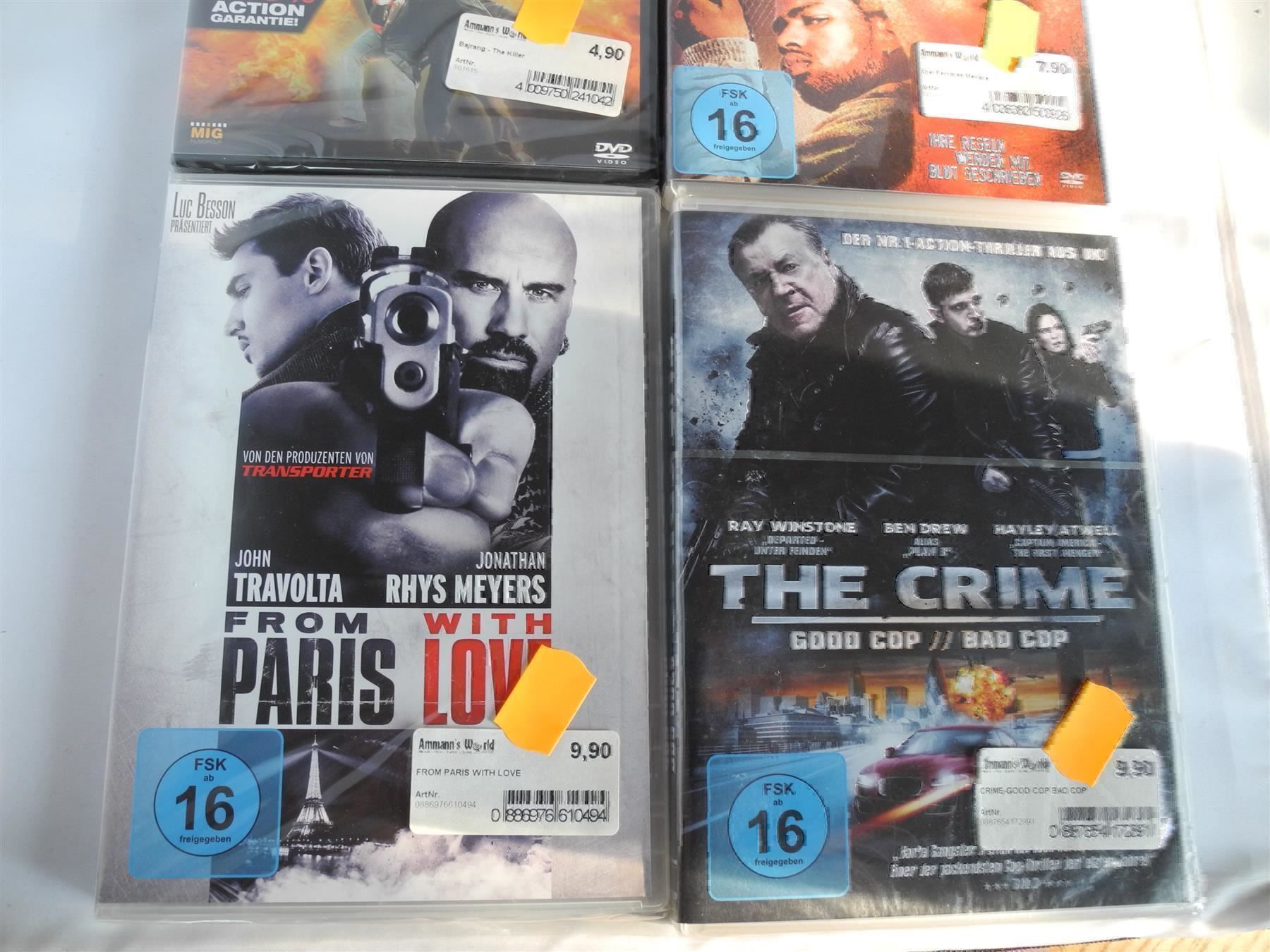 Alle DVDs: 4 DVD's The crime, Bajrang,usw. Nr. 587 – Neu und originalverpackt aus Kottwil von Crazyrolf 2
