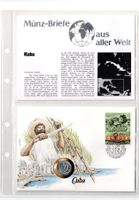 Kuba_1982_Münzbrief mit Beschreibung