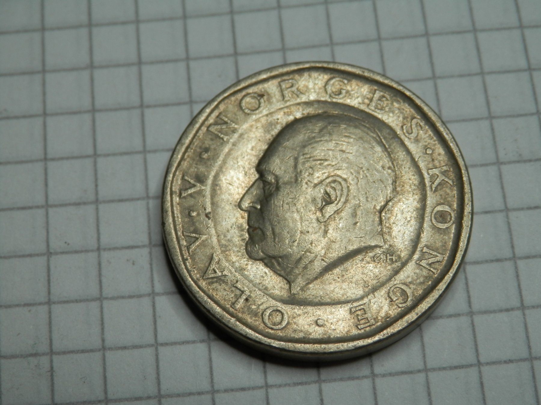 Tutti le monete: Norwegen  10 Kronen, 1985 – Usato da Weiach venduto da weiach81