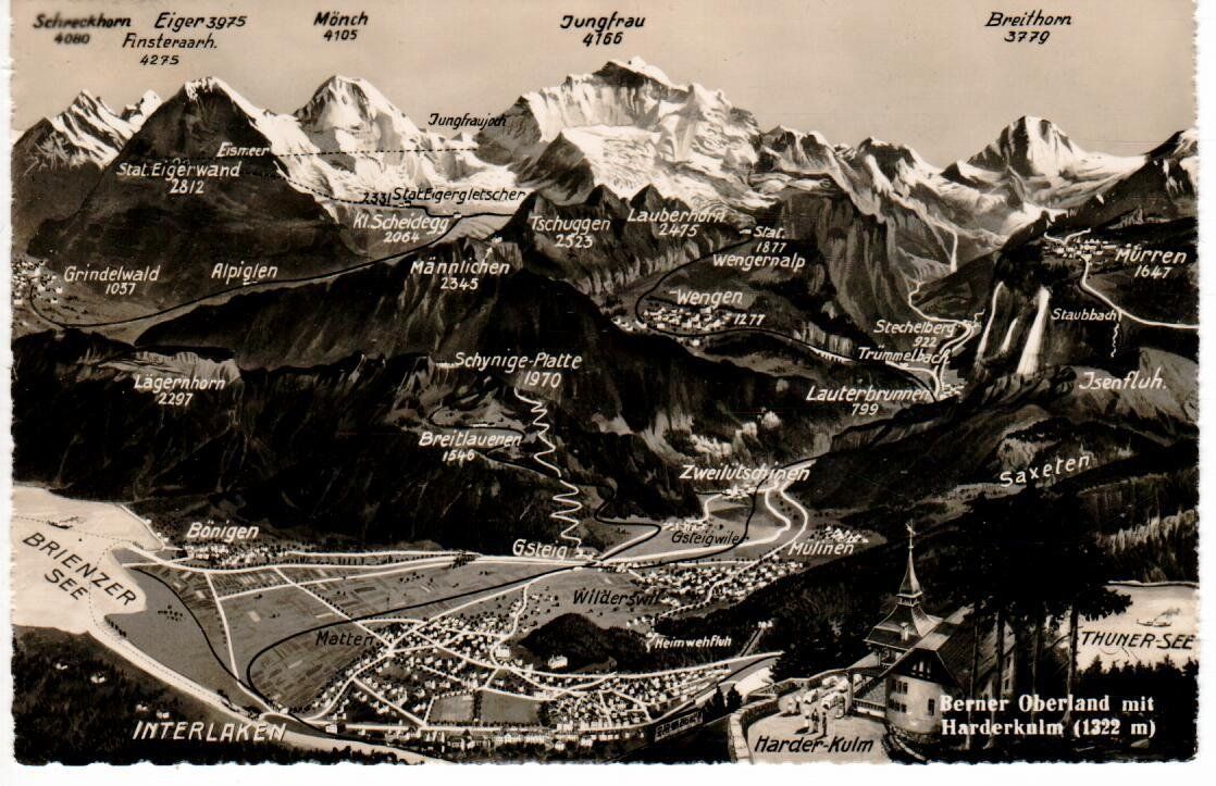 Cartoline postali: Berner Oberland – Usato da Wolhusen venduto da Curver9