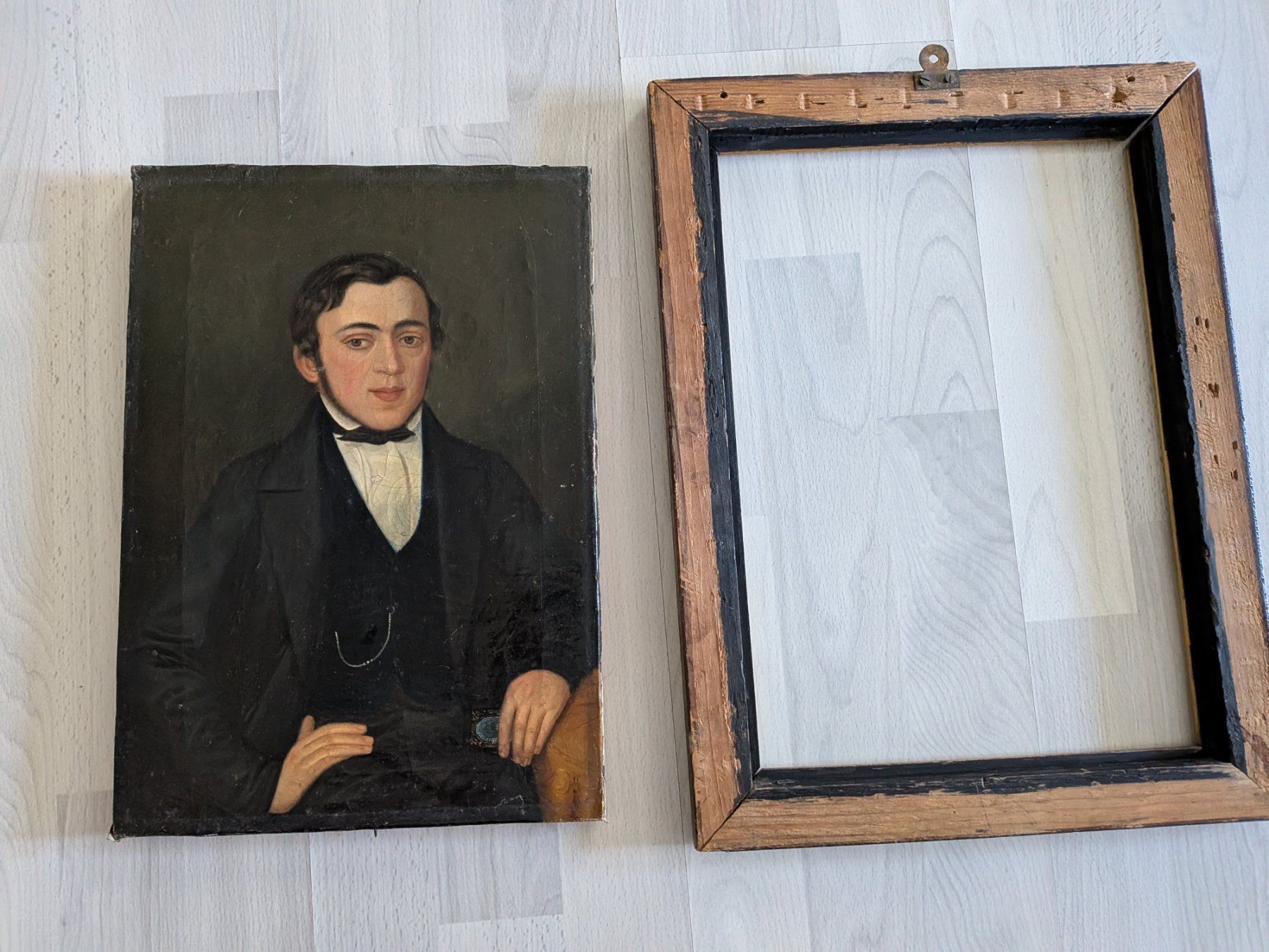 Dipinti: Antikes Gemälde Portrait – Usato da Emmen venduto da magelan 5