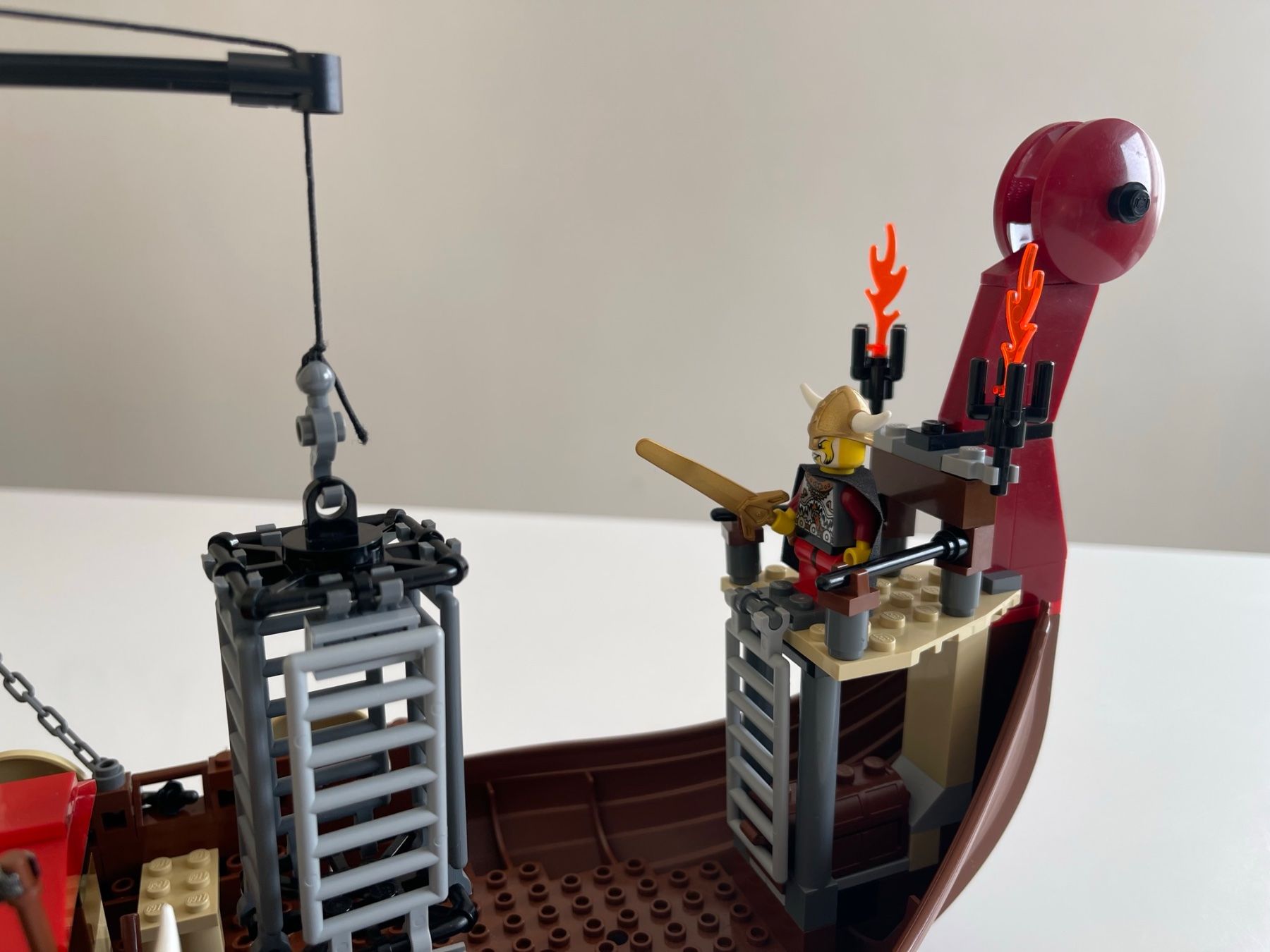 Lego Baukästen: Lego Vikings 7018 Viking Ship challenges the Midgard Serpent – Gebraucht aus Burgdorf von Pistar 5