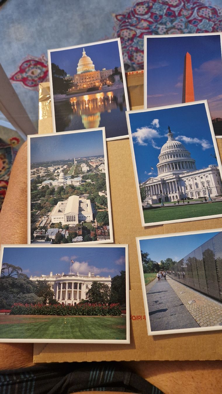 Ansichtskarten: 12 Ansichtskarten Washington DC.  – Gebraucht aus Wetzikon ZH von Oldieslover 3