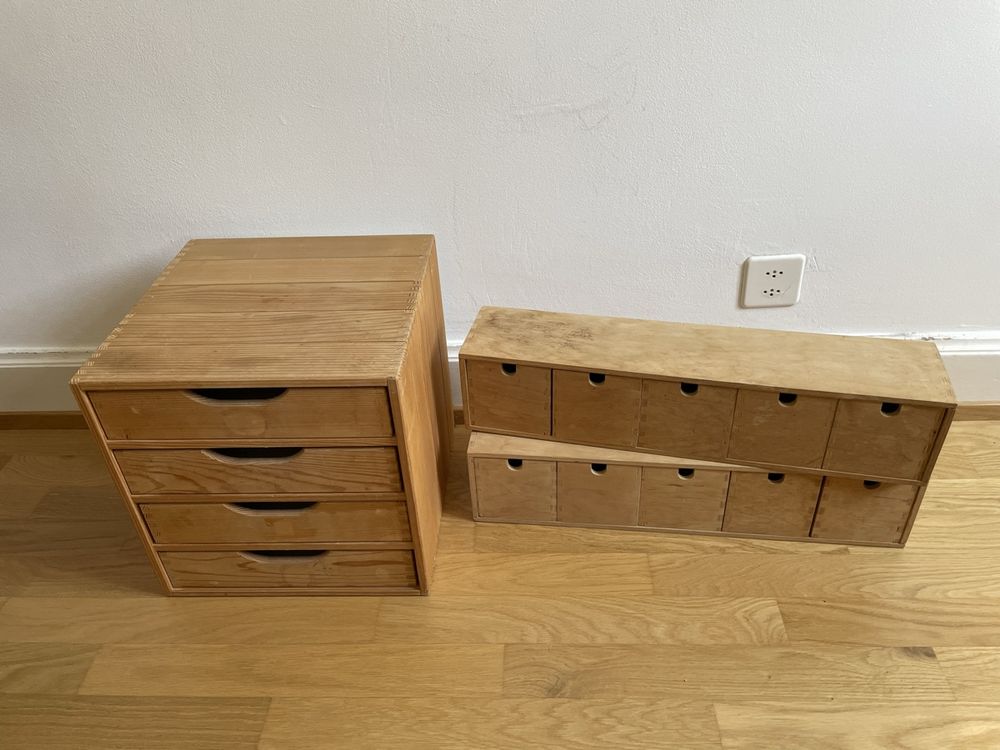 schubladenbox-schubladen-regal-holz-3stk-gebraucht-in-basel-f-r-chf
