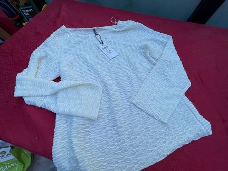 Damen Pullover NEU mit Etikett weiss XL