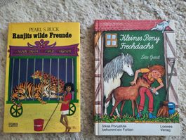 2 Bücher für Kinder; ersten Leseversuche