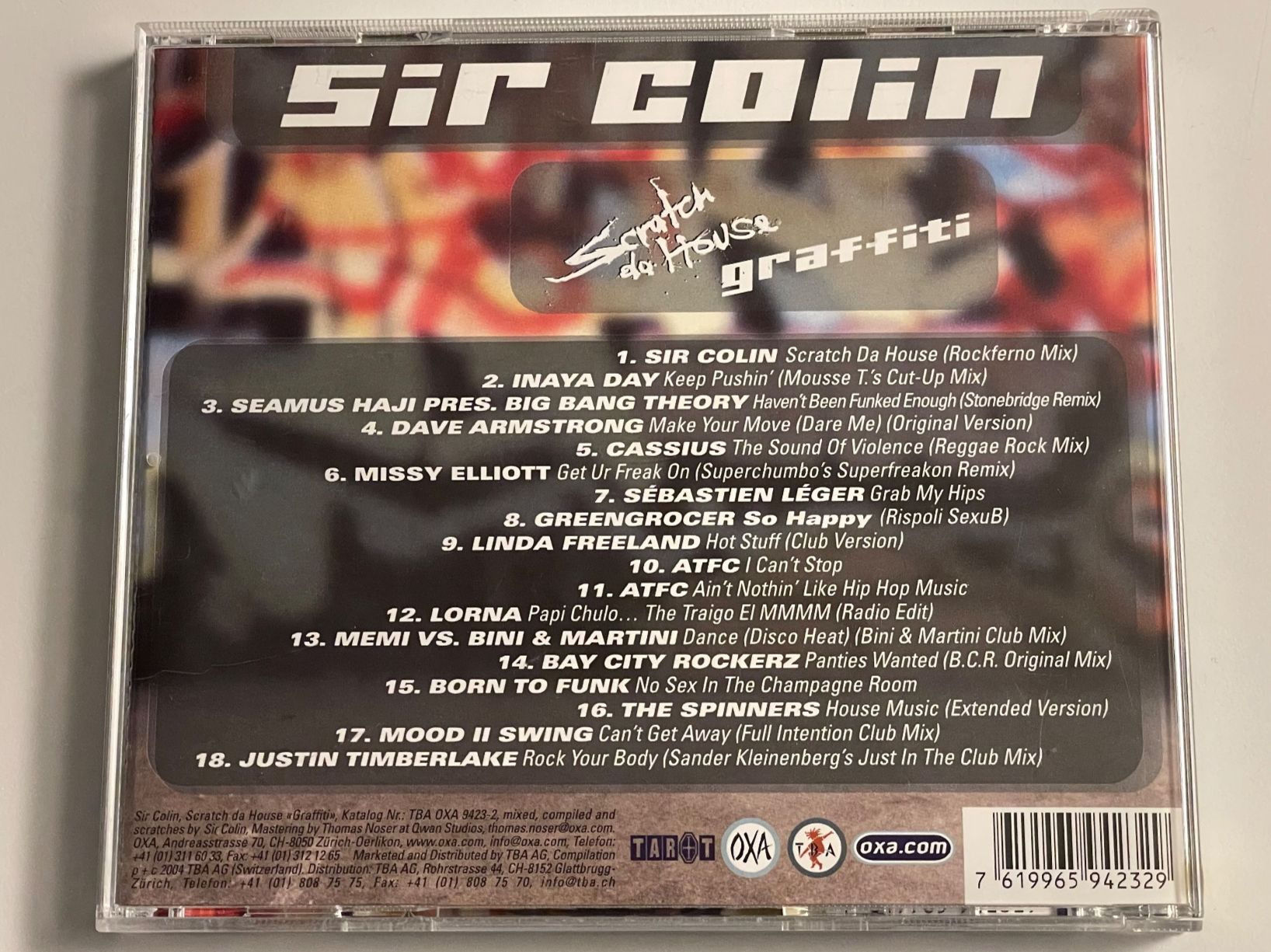 CDs: Scratch Da House Sir Colin OXA – Gebraucht aus Muri b. Bern von AdidasCollector 1