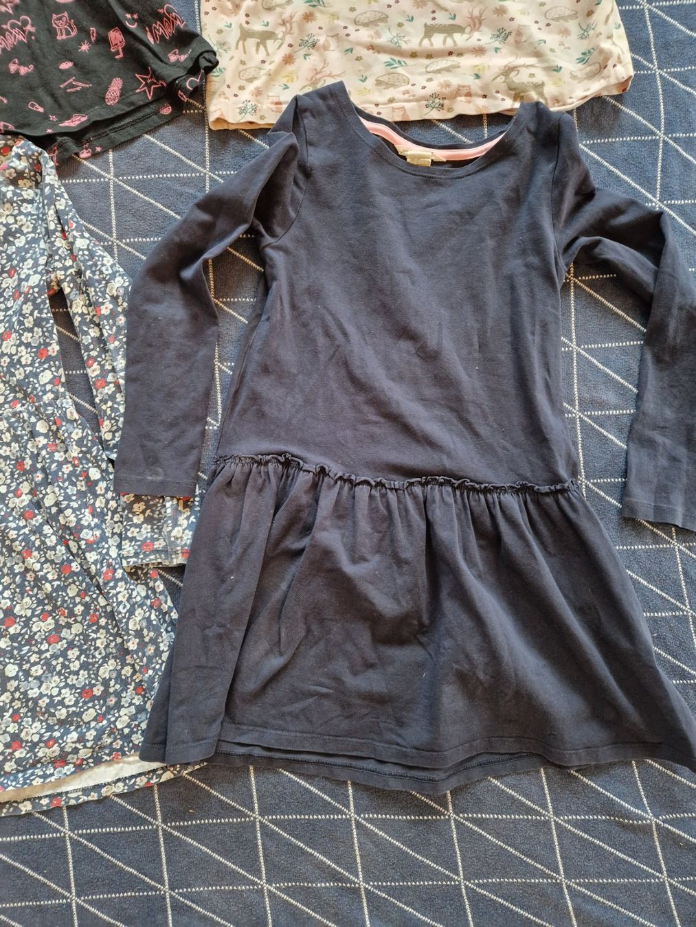 Vestiti & Gonne: Set 4x Kleid langarm 122/128 – Usato da MUEHLAU venduto da ibo_5c7d 2