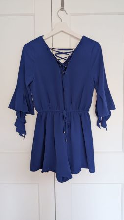 Damen Jumpsuit Blau, Grösse 8 (34)