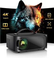 Beamer 4k Heimkino 800+Offizielle Apps&Dolby Audio 1500 ANSI