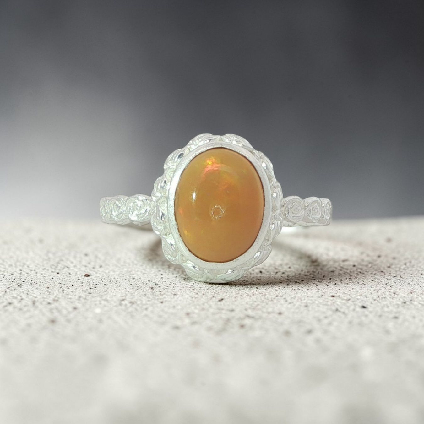 Olga Ribler Anelli: Feiner Silber Ring 925 mit Opal Grösse 58 – Nuovo (secondo la descrizione) da Luzern venduto da Schmuckoutlet 5