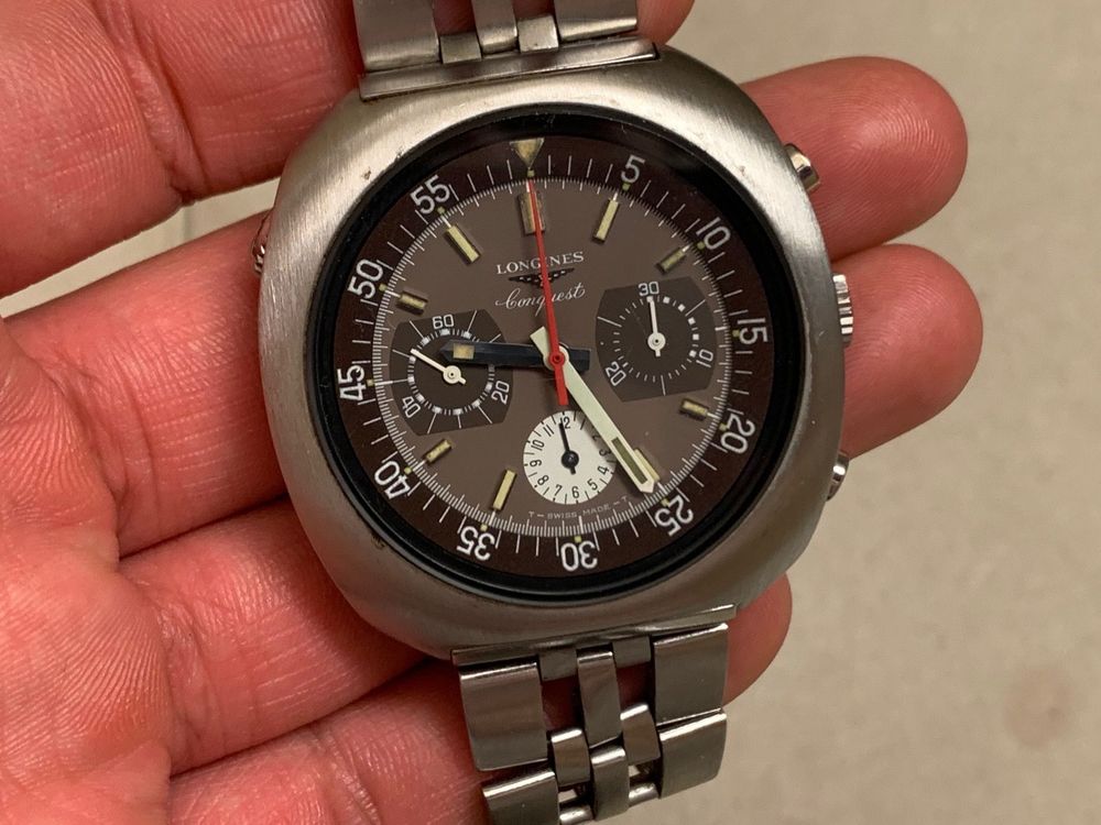 Vintage Longines Chronograph Valjoux 726 Kaufen auf Ricardo