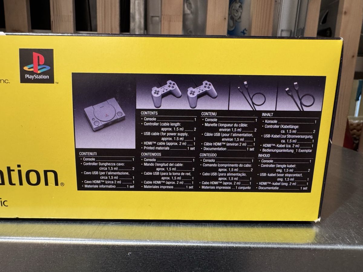 Sony Console: PS1 mini (Neu) – Nuovo (secondo la descrizione) da Zürich venduto da Manuel.Huber 2