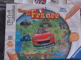 Tiptoi Jeu Voyage en France 7-99ans