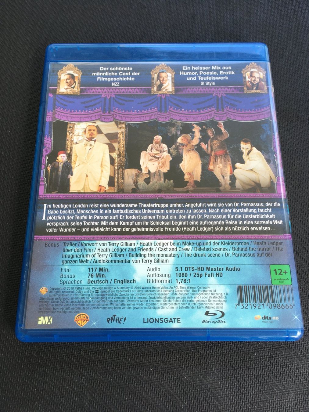 Tutti i DVDs: Doctor Parnassus [Blu-ray] – Usato da St.Gallen venduto da MedienJoe 1