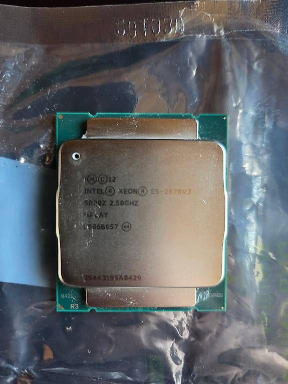 Intel Componenti elettronici: Intel Xeon E5-2678 v3  12 Core / 24 Threads  2.5 GHz – Usato da Krattigen venduto da Technodrom