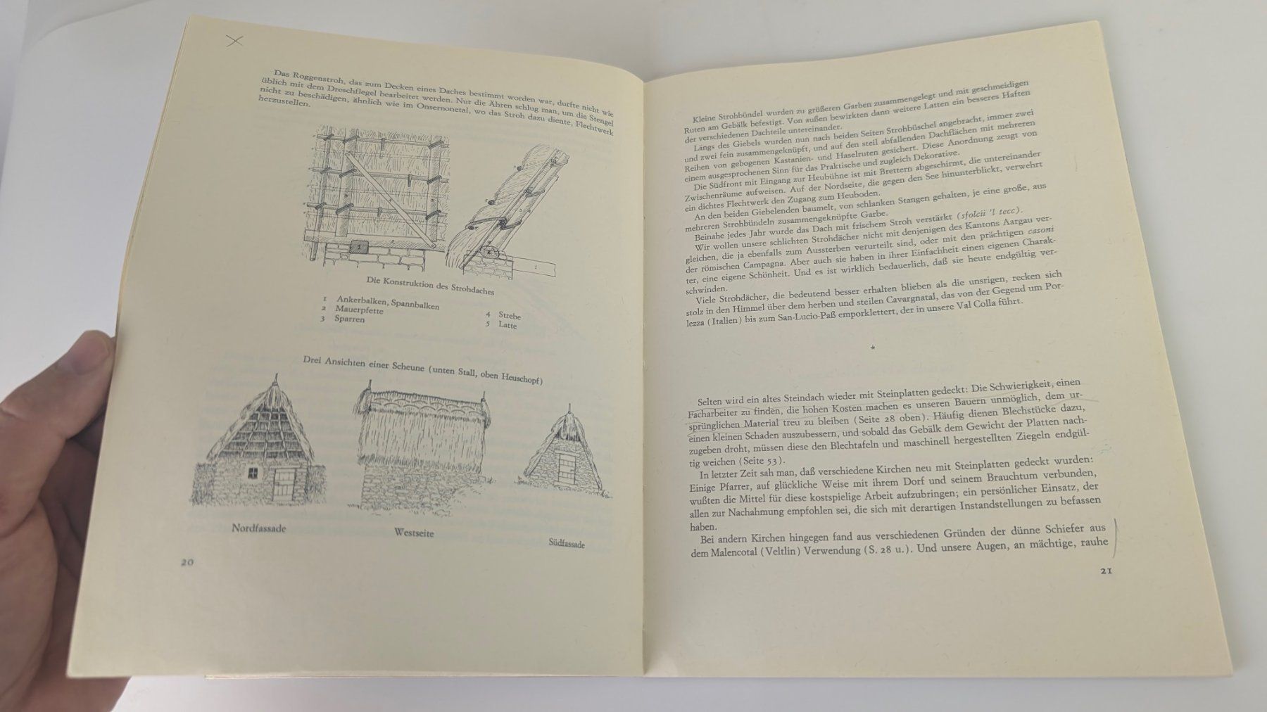 Libri: Schweizer Heimatbücher: Tessiner Dächer 1965 – Usato da Zürich venduto da axolottchen 9