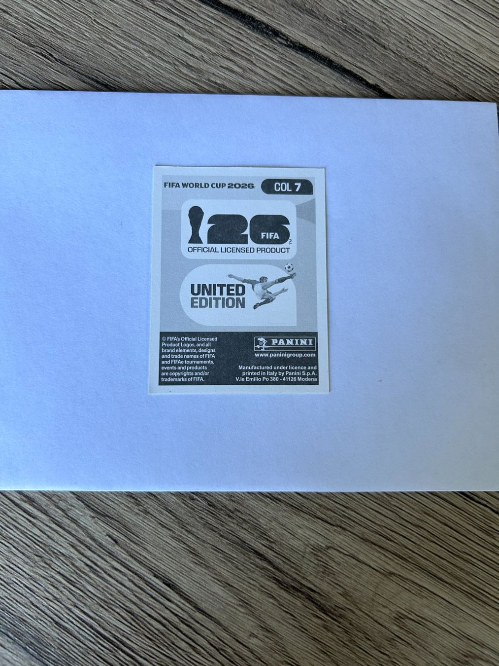 Panini Cartes à collectionner: Panini FIFA World Cup 2026 - COL 7 – D'occasion à Zumikon par meter03 1