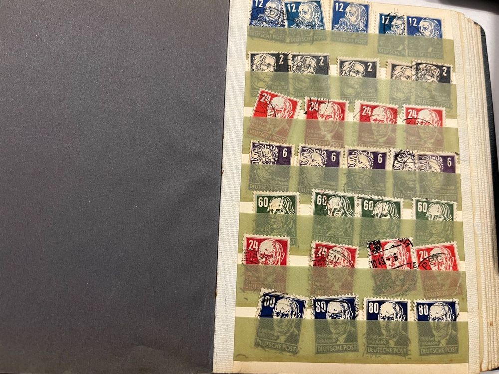 deutsche post briefmarkenalbum
