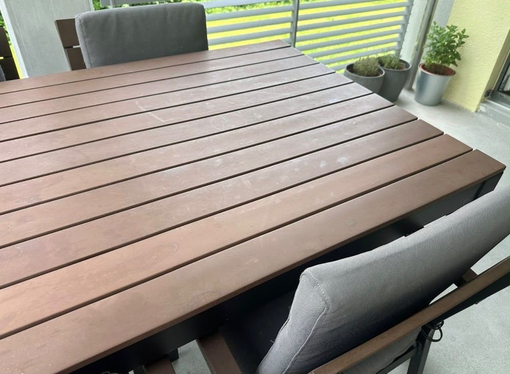 Ikea Tavoli: Gartenmöbel-Set Tisch mit 6 Stühlen  – Usato da Wädenswil venduto da bot_w85m 3