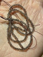 Rauchquarz facettiert Strang 2.5mm Ca.38cm Lang