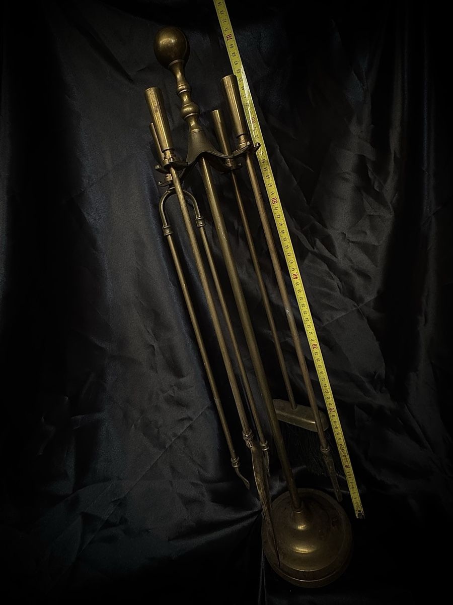 Tous les outils: Fireplace Tool Set Brass Vintage – D'occasion à Bern par NOKOMETA 1