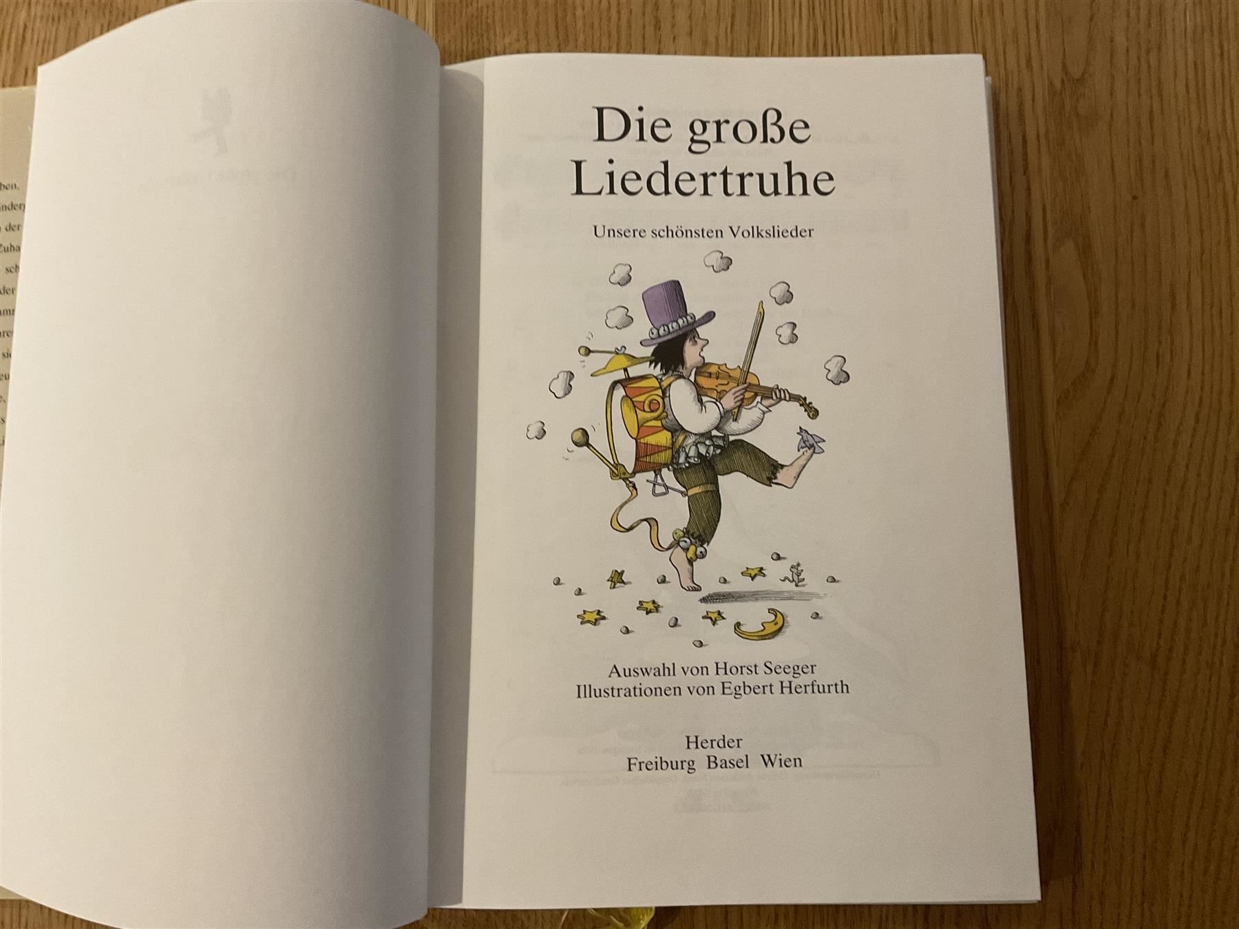 Bücher: Die grosse Liedertruhe ( Volkslieder ) 1986 – Gebraucht aus Wetzikon ZH von Gerbera5 4