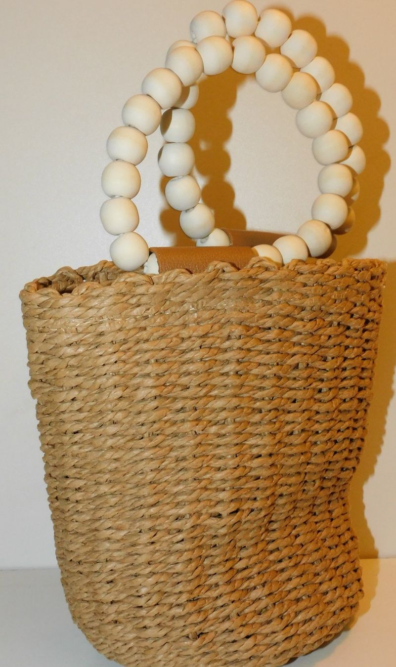 Sacs femmes: Tasche Handtasche Bast/ Holz Tasche – D'occasion à Sursee par 76 4