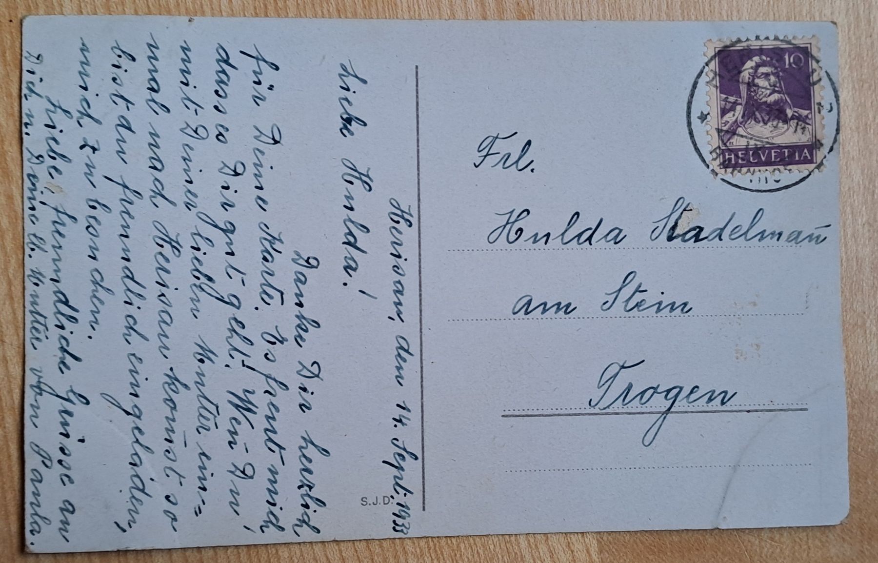 Cartes postales: 12 antike nostalgische Kitschkarten, Kinder, Christusbilder – D'occasion à Trogen par Limboo 7