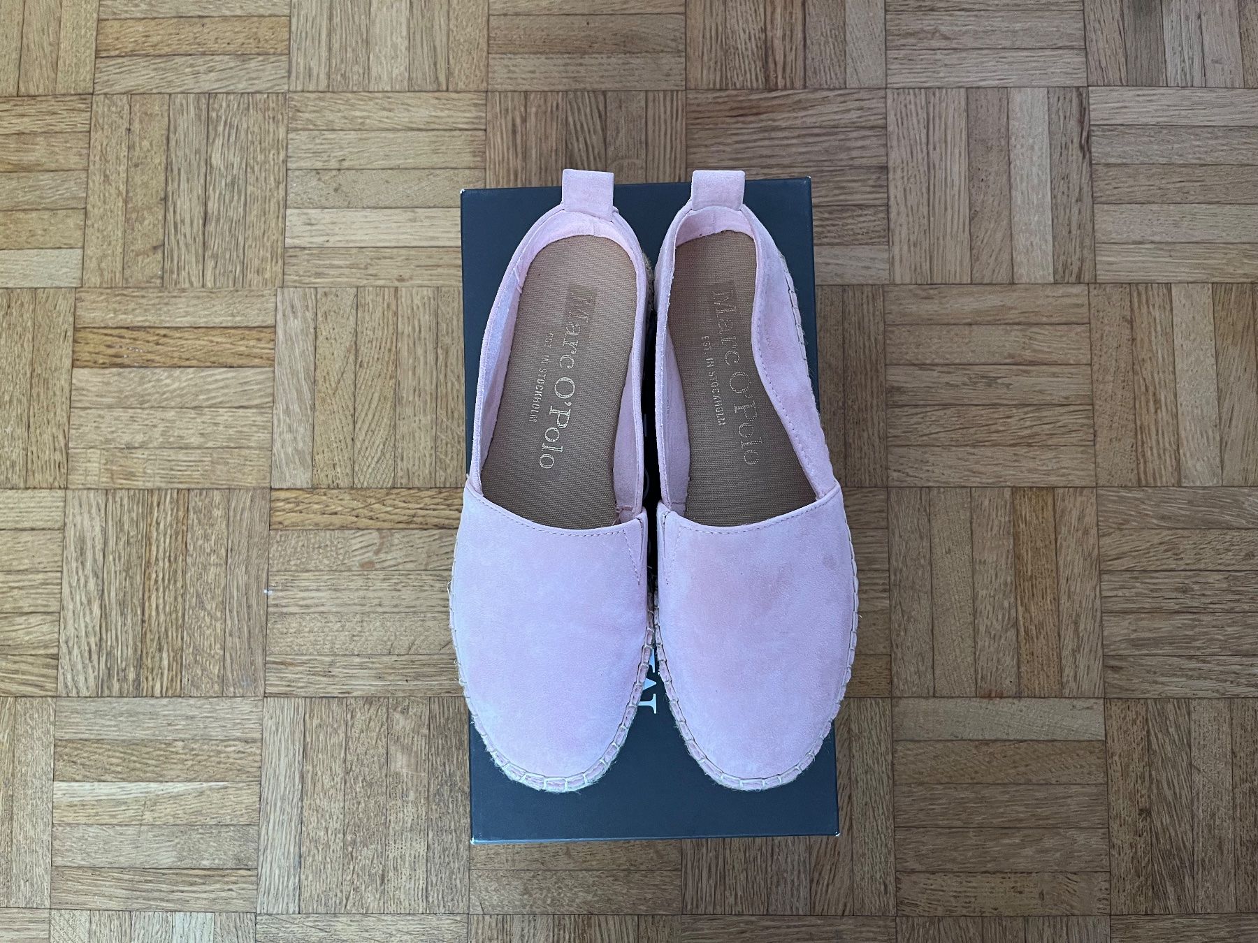 Marc O'Polo Scarpe da donna: Espadrilles Marc-O-Polo Grösse 37 rosa – Nuovo (secondo la descrizione) da Basel venduto da ros_xyp8 4