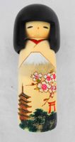 Orig. Kokeshi Puppe Japan, Vintage, Handbemalt, Top Zustand