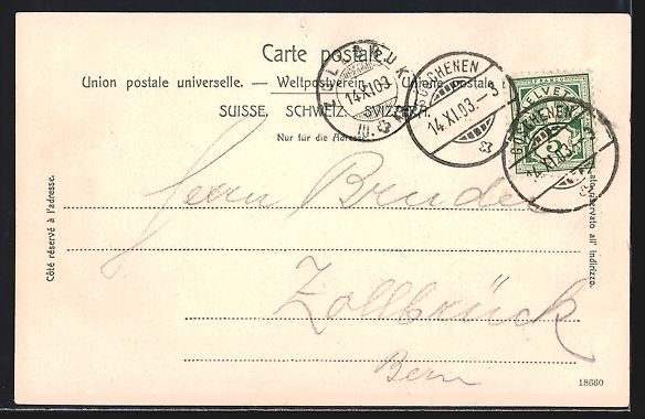 Cartoline postali: Goeschenen, Gotthardbahn, Der grosse Tun – Usato da Berlin venduto da bartko-reher 1